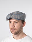 Кепка STETSON арт. 6843204 HATTERAS MTO (синий / бежевый)